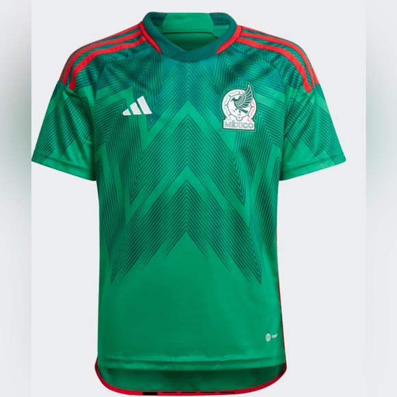 Mexico 22 Home Replica  Jersey Men's - Picture 2 of 6